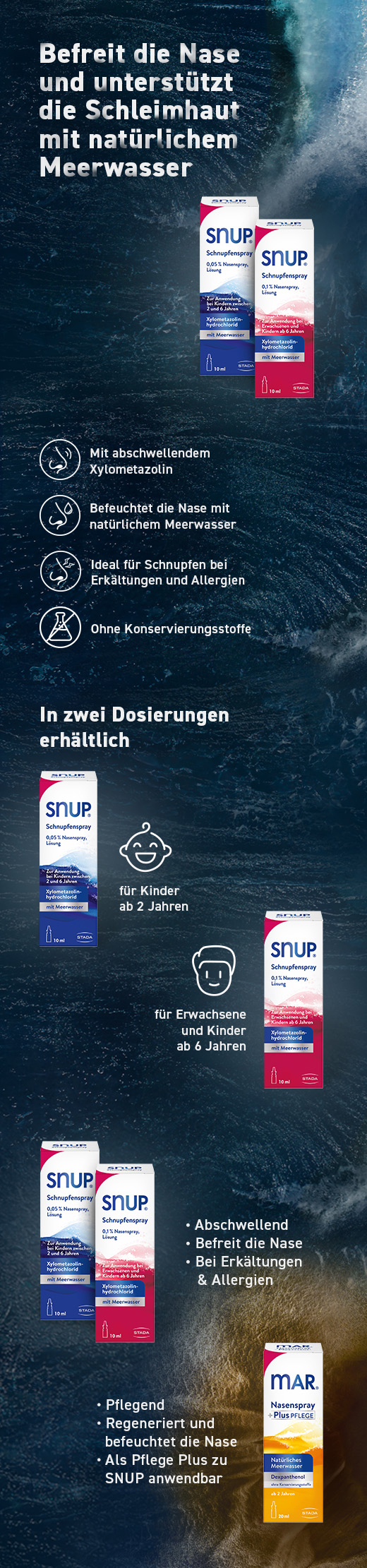 SNUP Rhinittspray 0,1 % nesespray, 15 ml