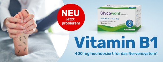 GLYCOWOHL Vitamin B1 Tiamin 400 mg høydosekapsler, 200 stk