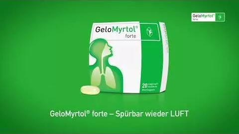 Video om GELOMYRTOL forte gastroresistente myke kapsler, 100 stk