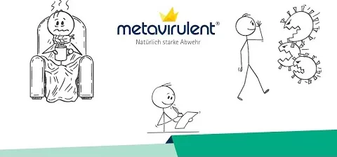 Video om METAVIRULENT Blanding, 1000 ml