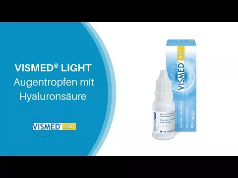 Video om VISMED lette øyedråper, 15 ml