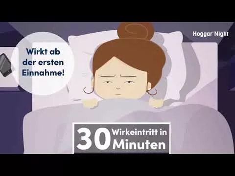 Video om Hoggar Night 25 mg doxylamin sovetabletter, 20 stk