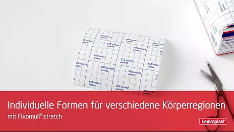 Video om Leukoplast® Fixomull® stretch 10 m x 5 cm, 1 stk