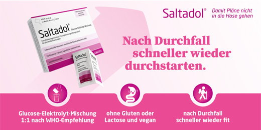 SALTADOL Elektrolytt oral oppløsning, 12 stk