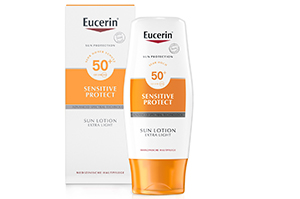 EUCERIN Solkrem ekstra lett LSF 50, 150 ml