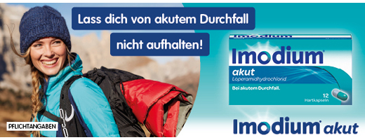IMODIUM akutte harde kapsler, 6 stk