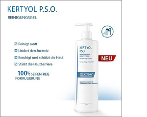 DUCRAY KERTYOL PSO Fuktighetsgivende rensegel, 400 ml