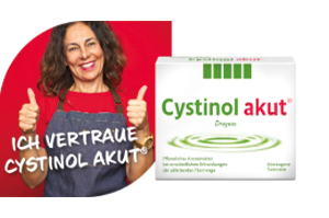 CYSTINOL akutte dragées, 100 stk