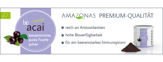 ACAI 100 % økologisk pulver uten bærestoffer, 80 g