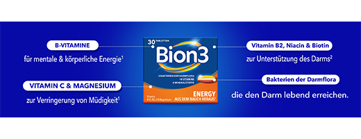 BION3 Energitabletter, 30 stk