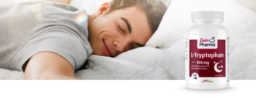 L-TRYPTOPHAN 500 mg kapsler, 90 stk