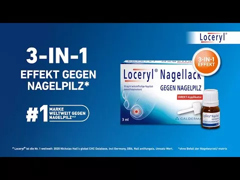 Video om LOCERYL Neglelakk mot neglesopp DIREKT-Påføring, 2,5 ml