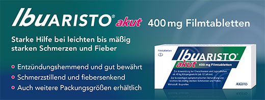 IBUARISTO akutt 400 mg filmdrasjerte tabletter, 20 stk