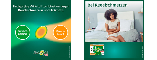 BUSCOPAN pluss 10 mg/500 mg filmdrasjerte tabletter, 20 stk
