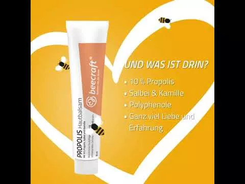 Video om Beecraft Propolis Hudbalsam, 30 ml