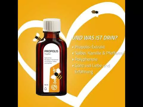 Video om Beecraft Propolis drops munnvannskonsentrat, 50 ml