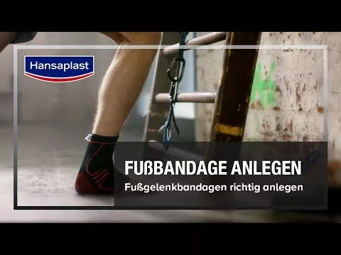 Video om Hansaplast Sport ankelbandasje str S/M, 1 stk