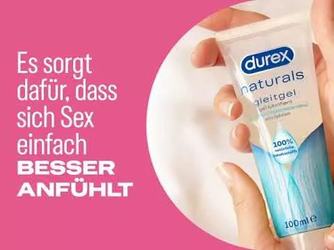 Video om durex® Naturals Extra Sensitive glidemiddel, 100 ml