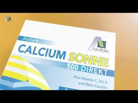 Video om Calcium Sun 500 kapsler, 60 stk