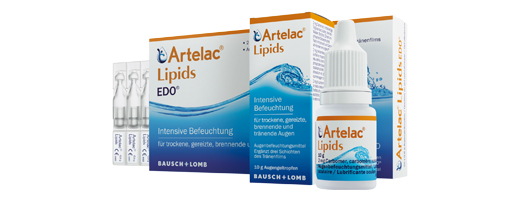 ARTELAC Lipider MD Øyegelé, 3X10 g