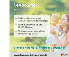 LEVOCAMED 0,5 mg/ml nesespray, suspensjon, 5 ml