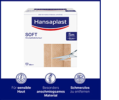 HANSAPLAST Myk gips 6 cmx5 m rull, 1 stk