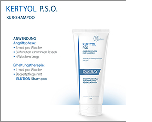 DUCRAY KERTYOL PSO Sjampokur, 125 ml