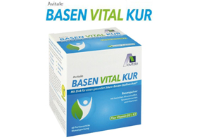 BASEN VITAL KUR pluss vitamin D3+K2-pulver, 60 stk