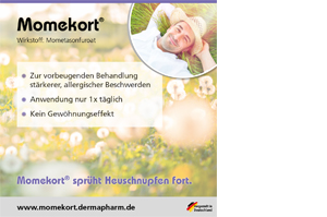 MOMEKORT 50 μg/spray nesespray suspensjon 60 voksne, 10 g