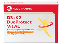 D3+K2 DuoProtect Vit AL 4000 I.E./80 µg kapsler, 90 stk