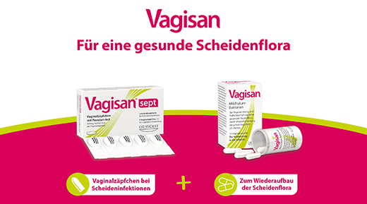 VAGISAN sept vaginale stikkpiller med povidon-jod, 10 stk