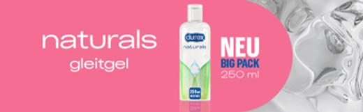 DUREX naturals smøremiddelgel ekstra sensitiv, 100 ml