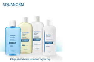 DUCRAY SQUANORM tørr flass kurert sjampo, 200 ml