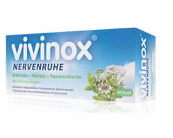 VIVINOX Nerve Rest Baldr.+Mel.+Passion.Calm.Drag., 100 stk