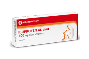 IBUPROFEN AL akutt 400 mg filmdrasjerte tabletter, 20 stk