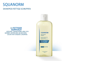 DUCRAY SQUANORM Sjampo for fet flass, 200 ml