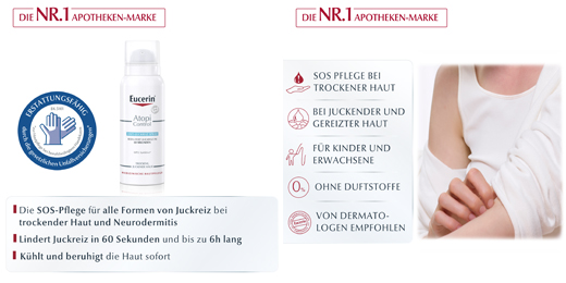 EUCERIN AtopiControl Anti-Itch Spray, 50 ml