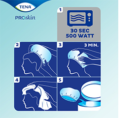 TENA SHAMPOO hette, 1 stk