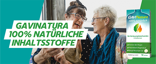 GAVINATURA naturlig for fordøyelsesplager, 14 stk