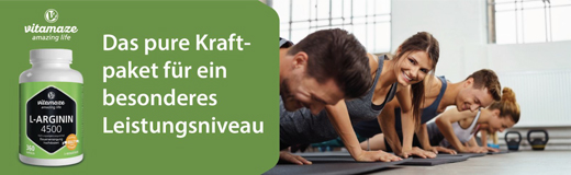L-ARGININ HOCHDOSIERT 4500 mg kapsler, 360 stk