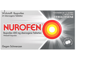 NUROFEN Ibuprofen 400 mg belagte tabletter, 24 stk