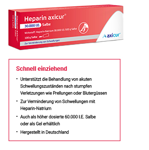 HEPARIN AXICUR 30 000 I.E. salve, 100 g