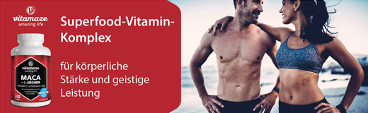 MACA 4:1 høydose+L-argininkapsler, 240 stk