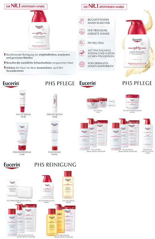 EUCERIN pH5 Hand Wash Oil Sensitive Skin, 250 ml