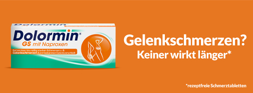 DOLORMIN GS med Naproxen tabletter, 20 stk