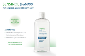 DUCRAY SENSINOL Sjampo med Physio Skin Protection, 400 ml