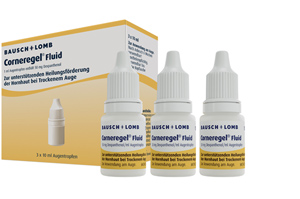 CORNEREGEL Flytende øyedråper, 3X10 ml