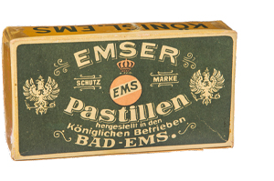 EMSER Pastiller halstabletter med ingefær uten sukker, 30 stk