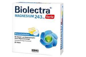 BIOLECTRA Magnesium 243 mg forte Lemon Br. tbl, 40 stk