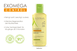 A-DERMA EXOMEGA CONTROL mykgjørende dusjolje, 200 ml